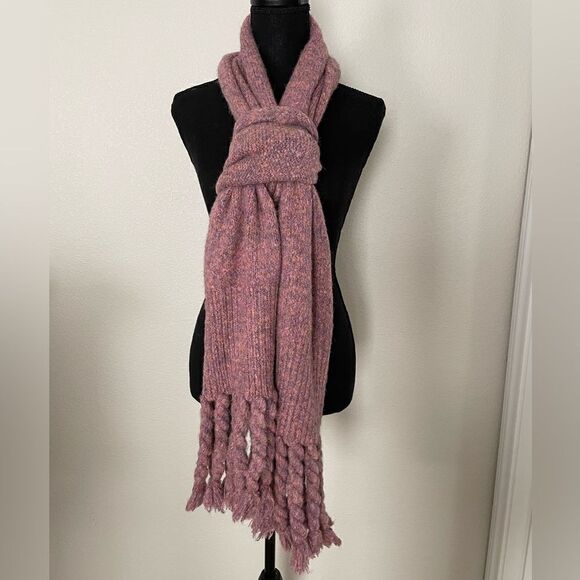 NWT Anthropologie Braided Fringe Scarf - Picture 1 of 8